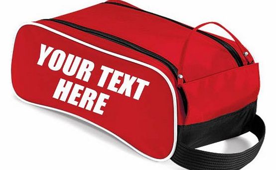 Direct 23 Ltd Custom Printed Shoe Bag (Red/Black/White) [Apparel] [Apparel] [Apparel]